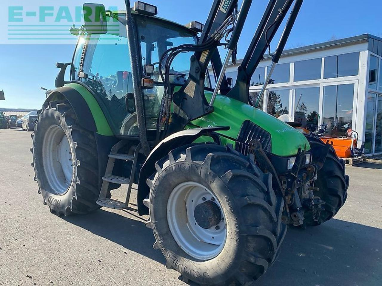 Deutz-Fahr agrotron 106 mit frontlader - Máy cày: hình 1 Deutz-Fahr agrotron 106 mit frontlader - Máy cày: hình 1