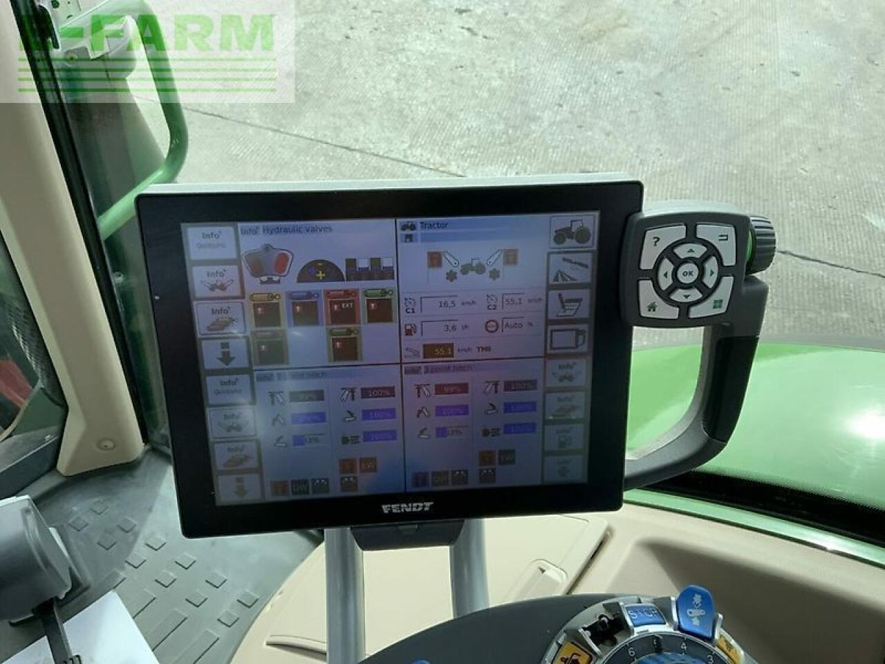 Máy cày Fendt 724 profi plus tractor (st22528): hình 29