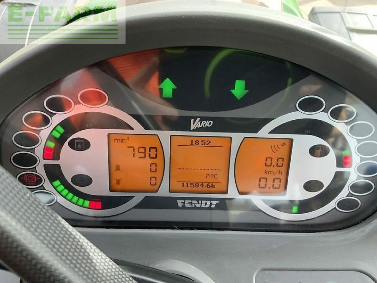 Máy cày Fendt 724 profi plus tractor (st22528): hình 26