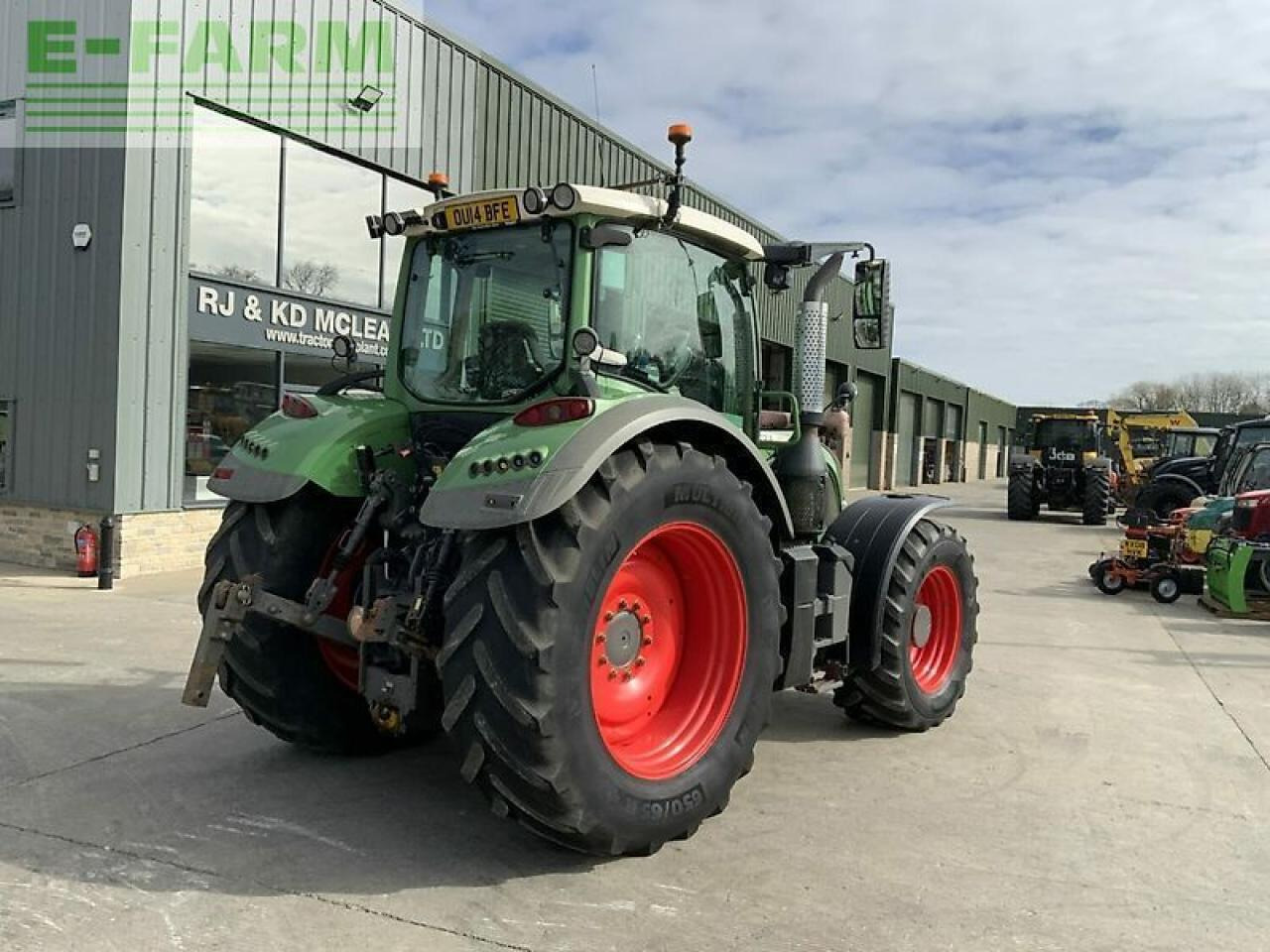 Máy cày Fendt 724 profi plus tractor (st22528): hình 8
