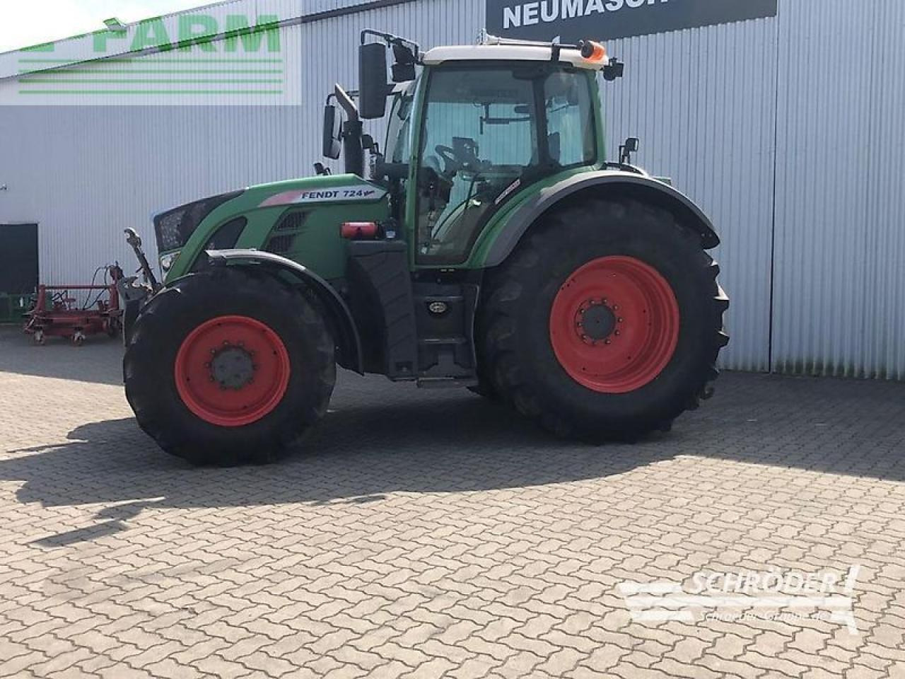 Máy cày Fendt 724 vario s4 profi plus ProfiPlus: hình 6