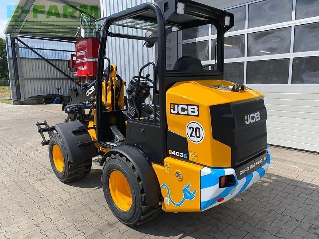 JCB 403 elektro agri - Máy xúc mini: hình 2 JCB 403 elektro agri - Máy xúc mini: hình 2
