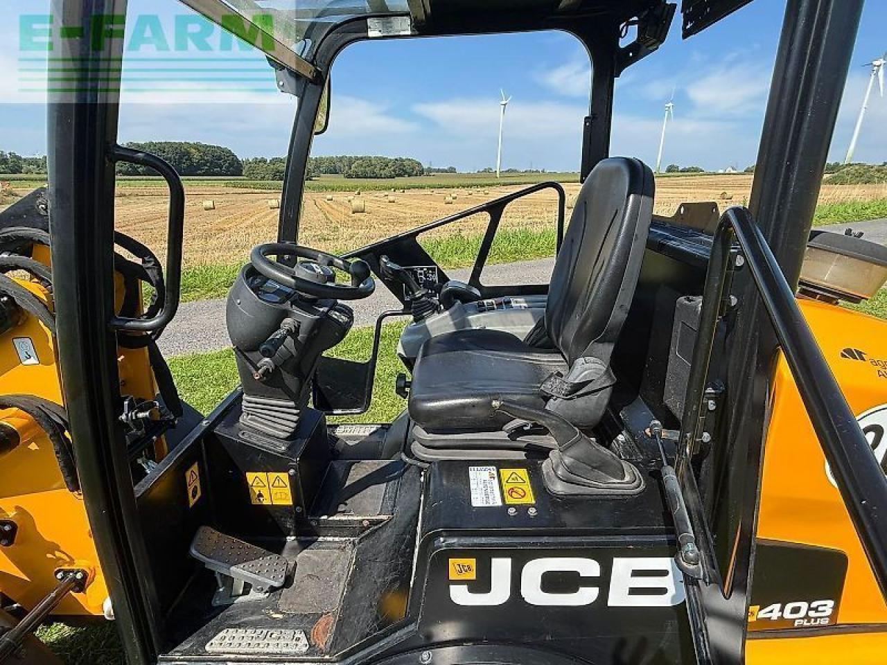 Máy xúc mini JCB 403 plus mit fahrerschutzdach: hình 6