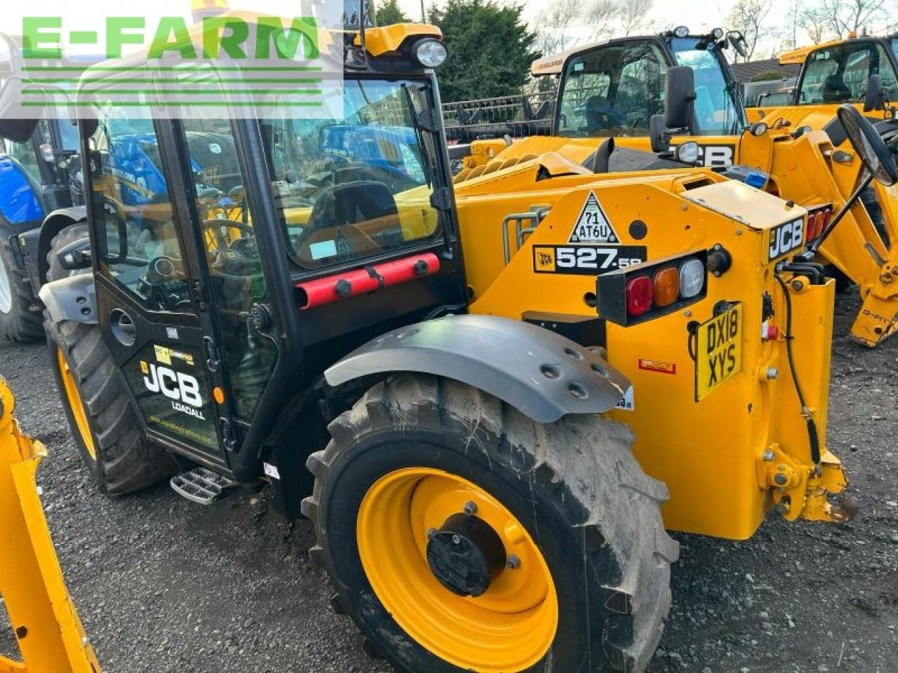 JCB 527-58 - Xe nhấc hình viễn vọng kính: hình 5 JCB 527-58 - Xe nhấc hình viễn vọng kính: hình 5