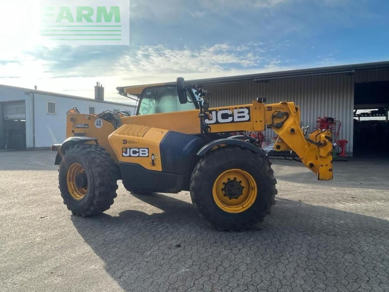JCB 560-80 agri super - Xe nhấc hình viễn vọng kính: hình 2 JCB 560-80 agri super - Xe nhấc hình viễn vọng kính: hình 2