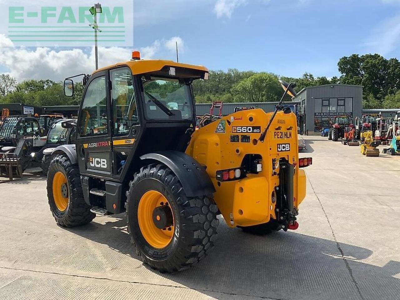 Xe nhấc hình viễn vọng kính JCB 560-80 agri xtra telehandler (st23410): hình 7 Xe nhấc hình viễn vọng kính JCB 560-80 agri xtra telehandler (st23410): hình 7