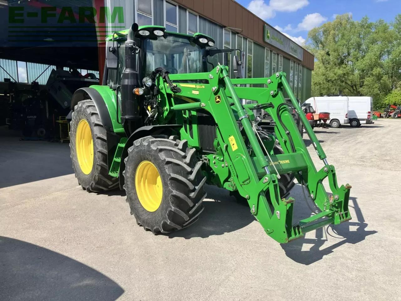 Máy cày John Deere 6100 m: hình 13