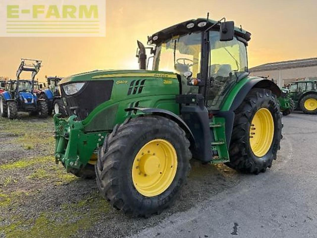 John Deere 6140r - Máy cày: hình 1 John Deere 6140r - Máy cày: hình 1