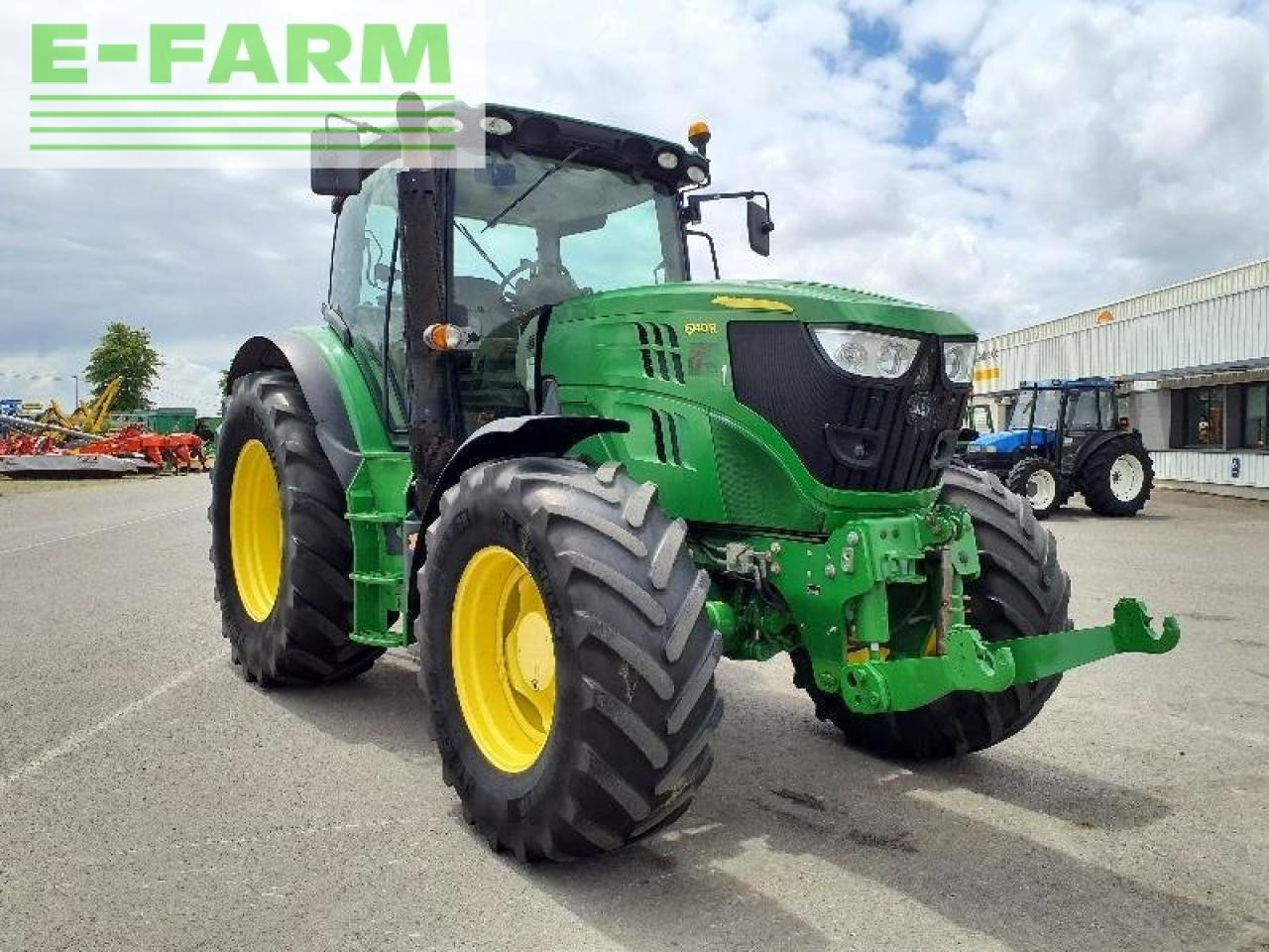 John Deere 6140r - Máy cày: hình 2 John Deere 6140r - Máy cày: hình 2