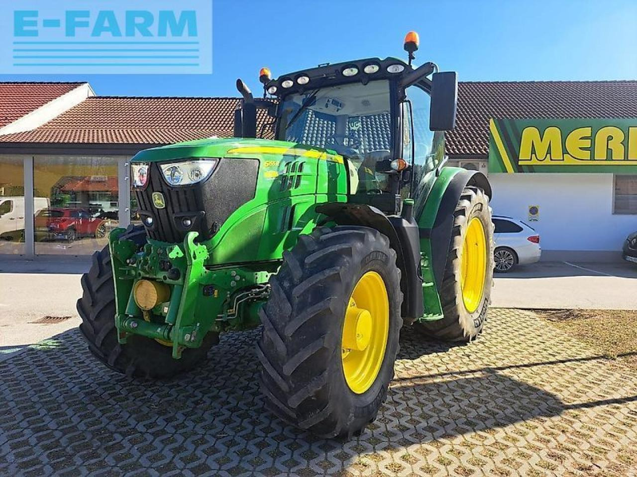 John Deere 6155r - Máy cày: hình 1 John Deere 6155r - Máy cày: hình 1