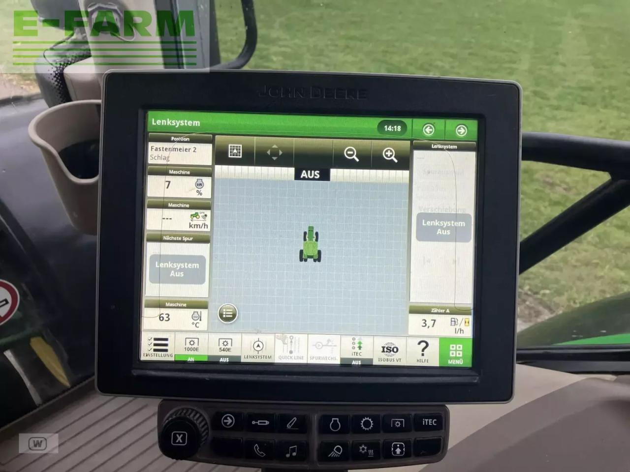 Máy cày John Deere 6215r: hình 23 Máy cày John Deere 6215r: hình 23