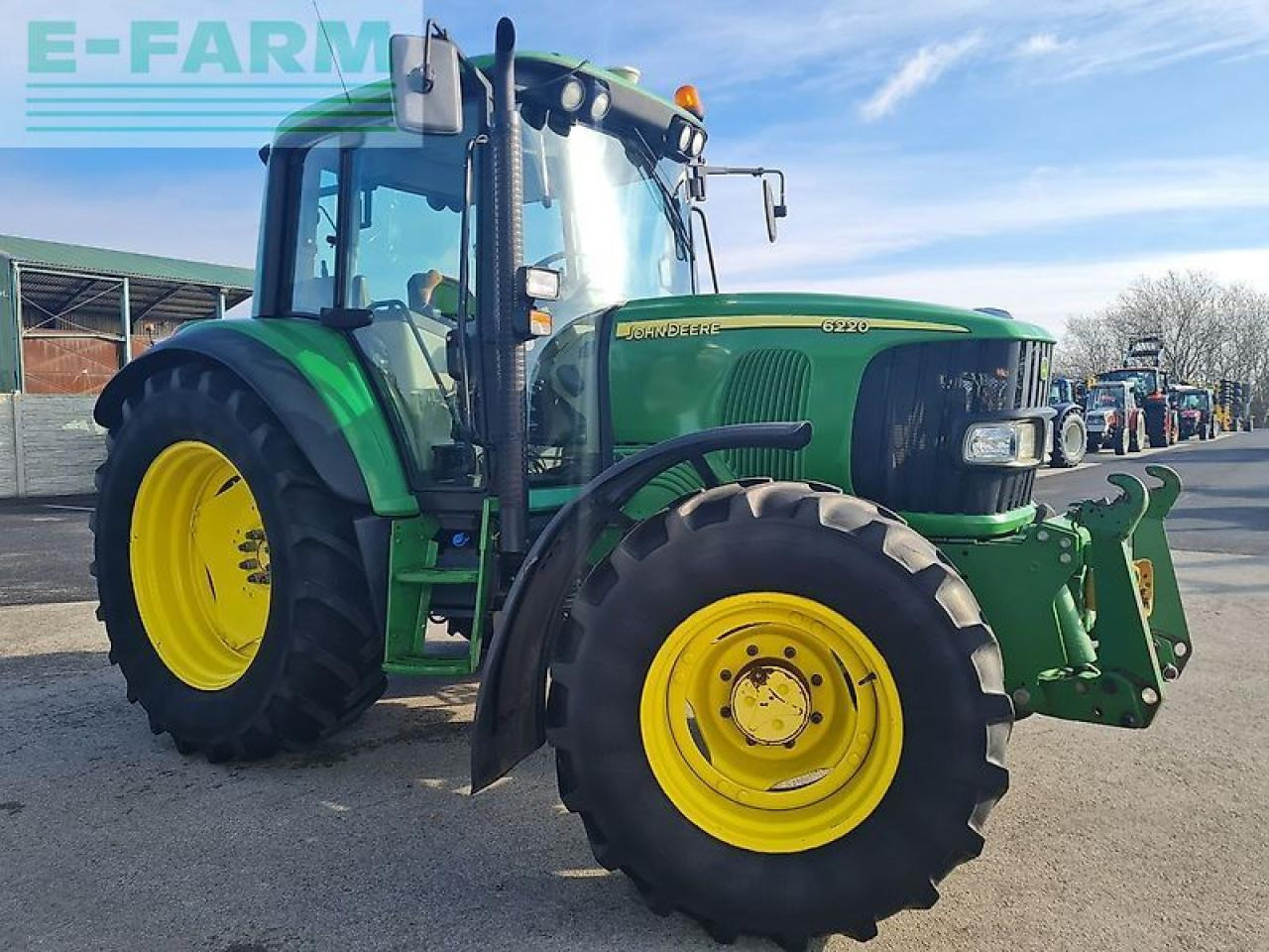 Máy cày John Deere 6220 premium: hình 6 Máy cày John Deere 6220 premium: hình 6