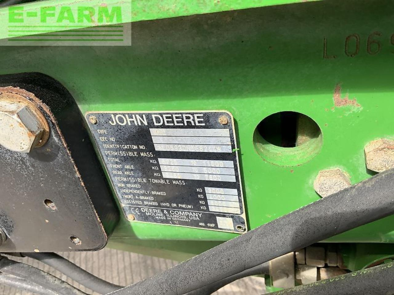 Máy cày John Deere 6930 premium (st23841): hình 13