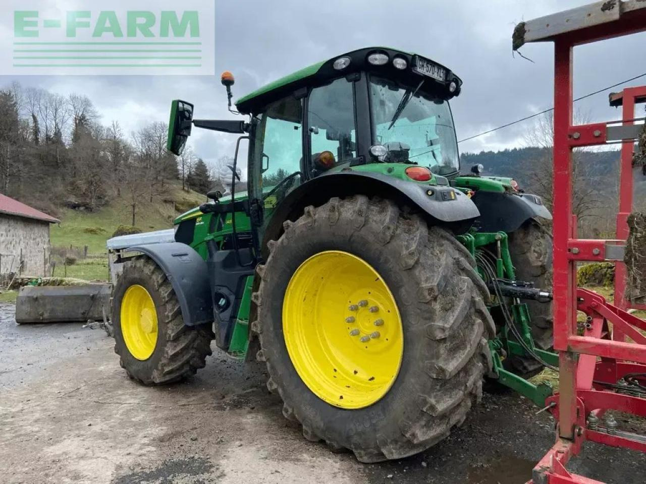 John Deere 6r 145 direct drive - Máy cày: hình 4 John Deere 6r 145 direct drive - Máy cày: hình 4