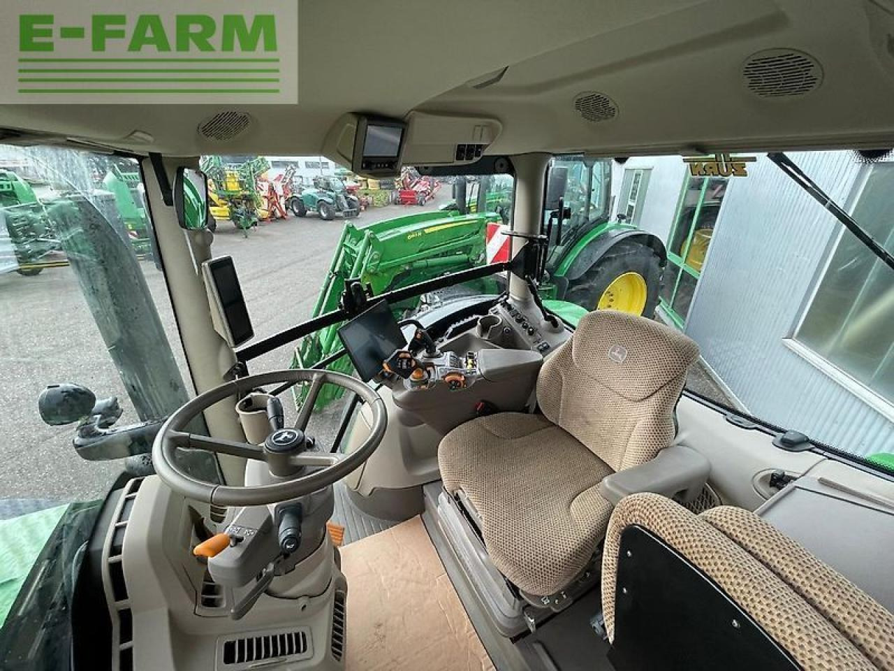 Máy cày John Deere 6r215 / 6r 215: hình 9