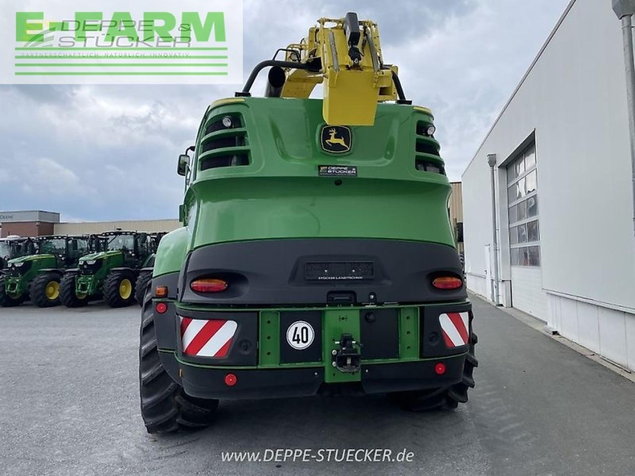 Máy gặt đập thức ăn gia súc John Deere 8500i: hình 10