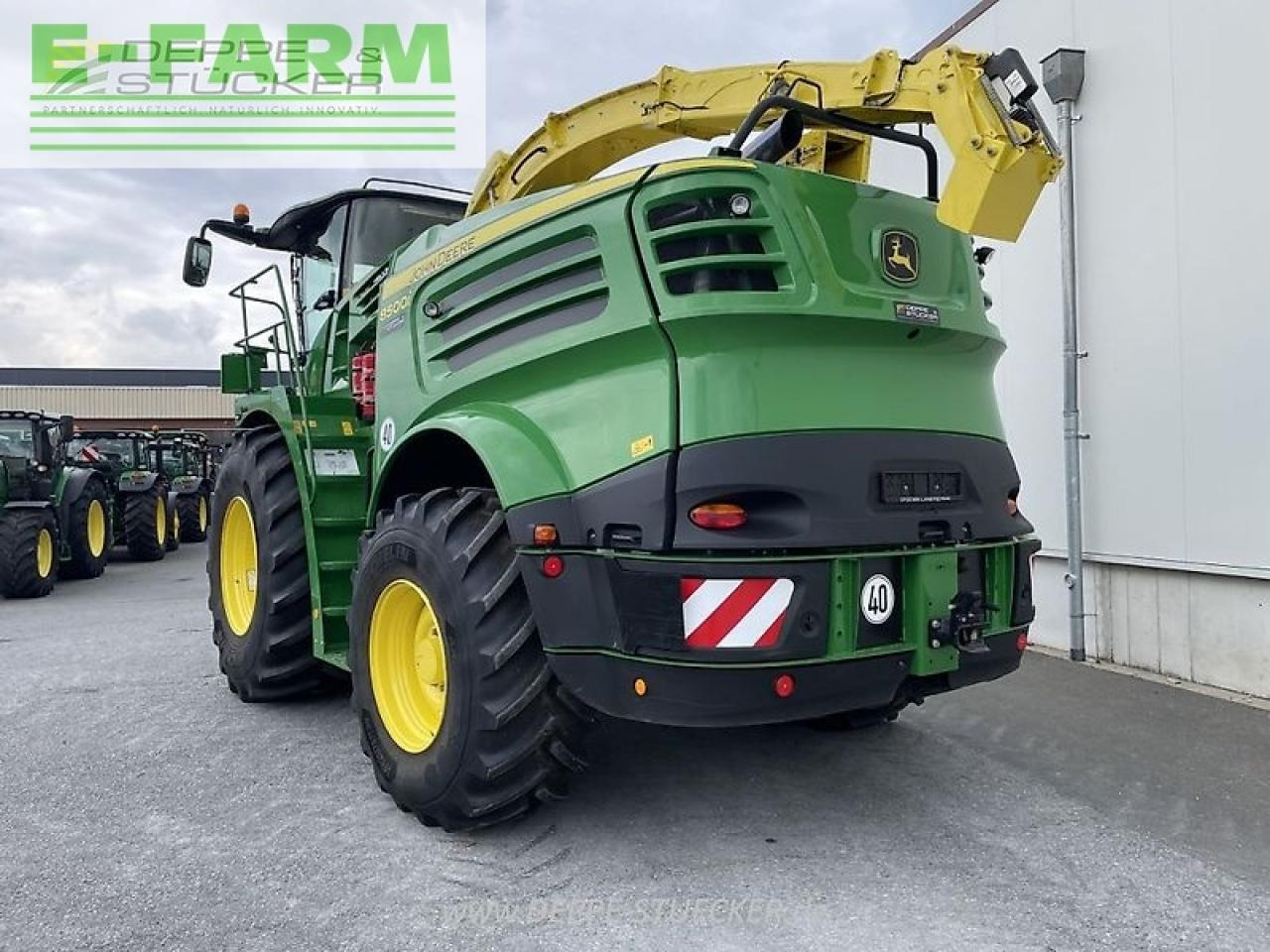 Máy gặt đập thức ăn gia súc John Deere 8500i: hình 11