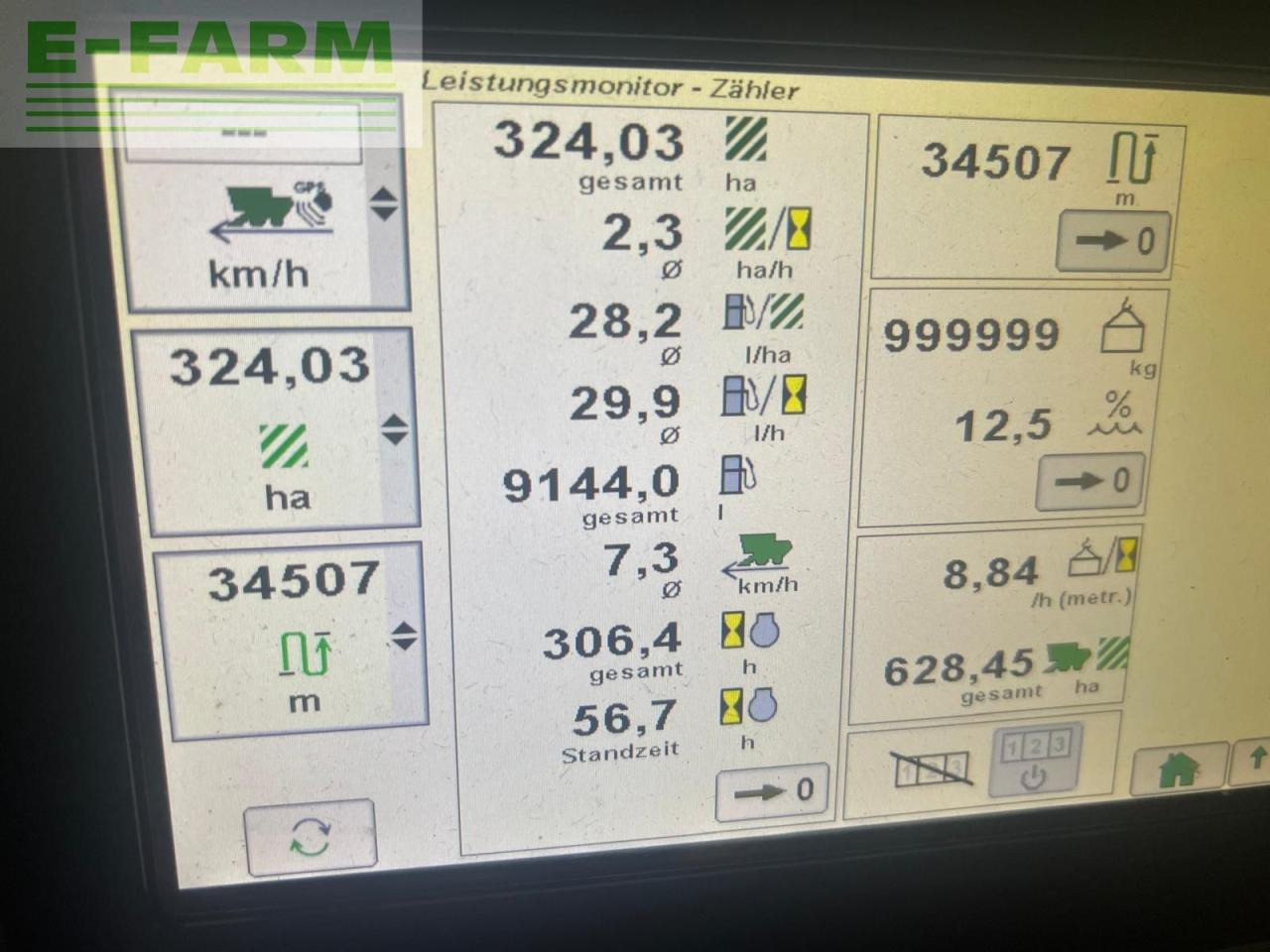 John Deere T550 - Máy gặt đập: hình 5 John Deere T550 - Máy gặt đập: hình 5