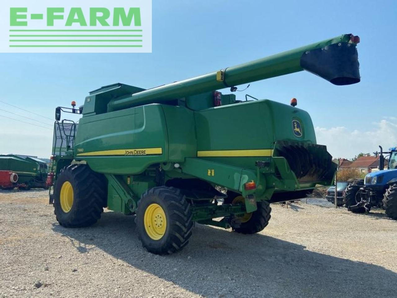 Máy gặt đập John Deere t660: hình 6