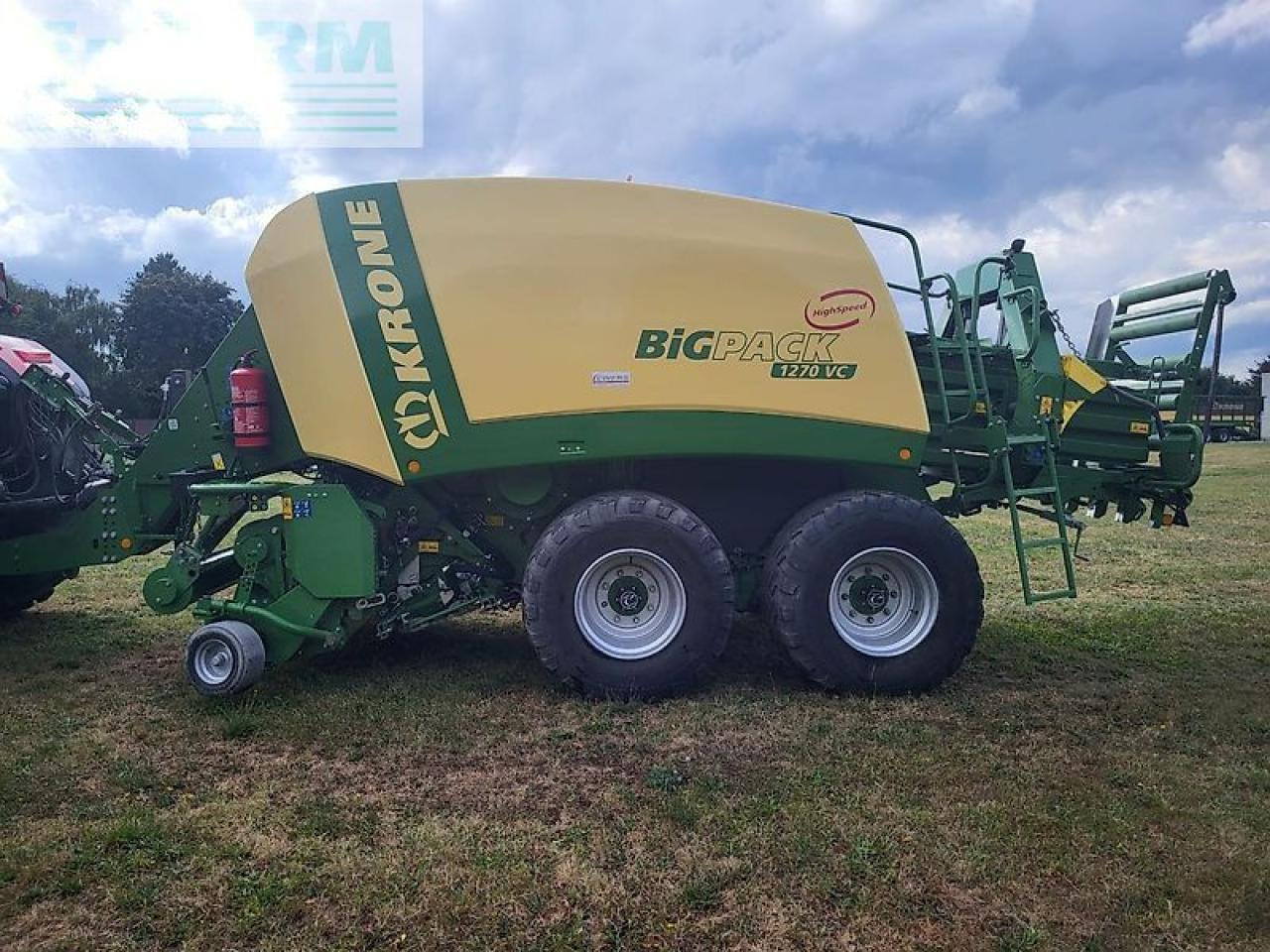 Krone big pack 1270 hs vc - Máy đóng kiện vuông: hình 2 Krone big pack 1270 hs vc - Máy đóng kiện vuông: hình 2