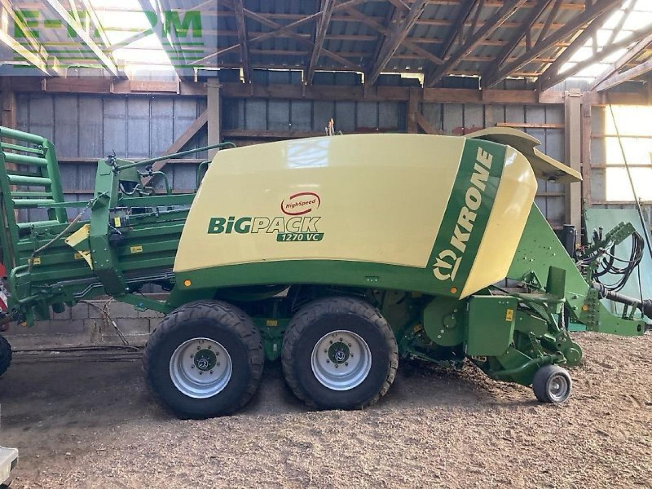 Krone big pack 1270 vc - Máy đóng kiện vuông: hình 1 Krone big pack 1270 vc - Máy đóng kiện vuông: hình 1