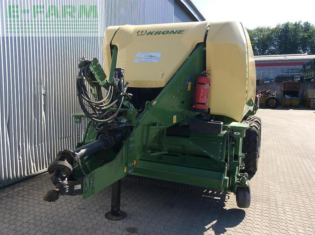 Krone big pack 1270 xc - Máy đóng kiện vuông: hình 3 Krone big pack 1270 xc - Máy đóng kiện vuông: hình 3