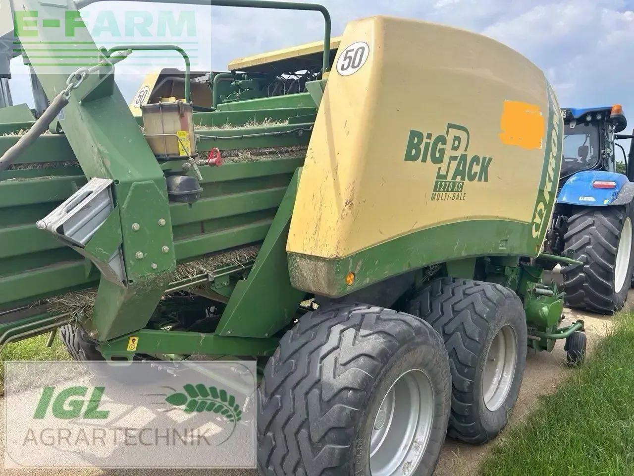 Krone big pack 1270 xc mulitbale - Máy đóng kiện vuông: hình 3 Krone big pack 1270 xc mulitbale - Máy đóng kiện vuông: hình 3
