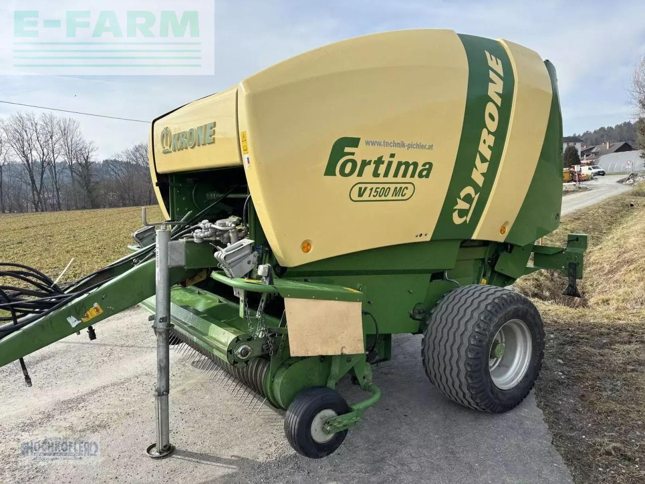 Krone fortima v1500mc - Máy đóng kiện vuông: hình 1 Krone fortima v1500mc - Máy đóng kiện vuông: hình 1