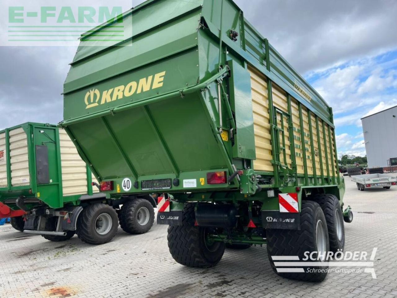 Toa kéo nhỏng/ Xe đổ Krone mx 350 gd: hình 6