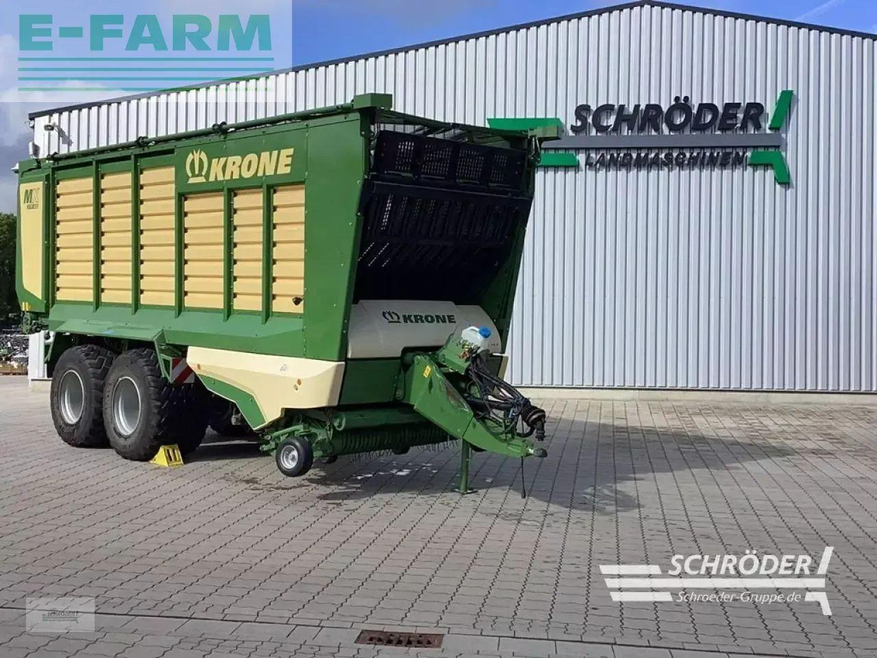 Krone mx 370 gd - Xe kéo tự chất hàng: hình 2 Krone mx 370 gd - Xe kéo tự chất hàng: hình 2