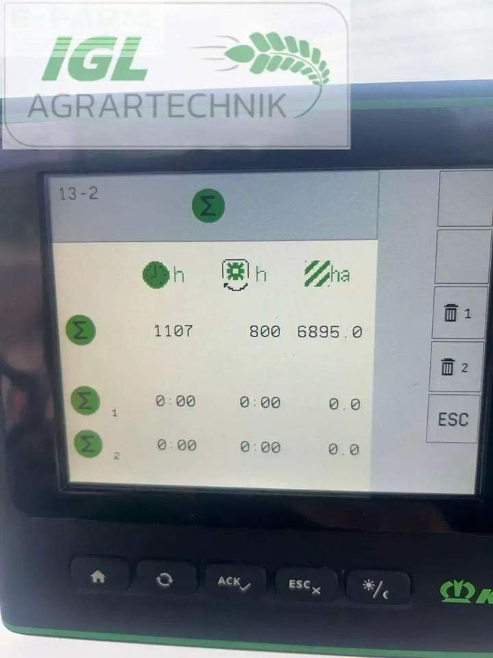 Dàn trải/ Cào Krone swadro tc 1370: hình 8 Dàn trải/ Cào Krone swadro tc 1370: hình 8