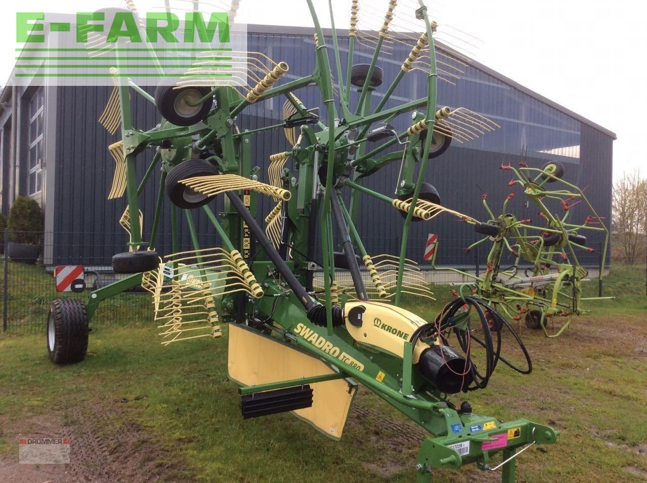 Krone swadro tc 880 - Dàn trải/ Cào: hình 2 Krone swadro tc 880 - Dàn trải/ Cào: hình 2