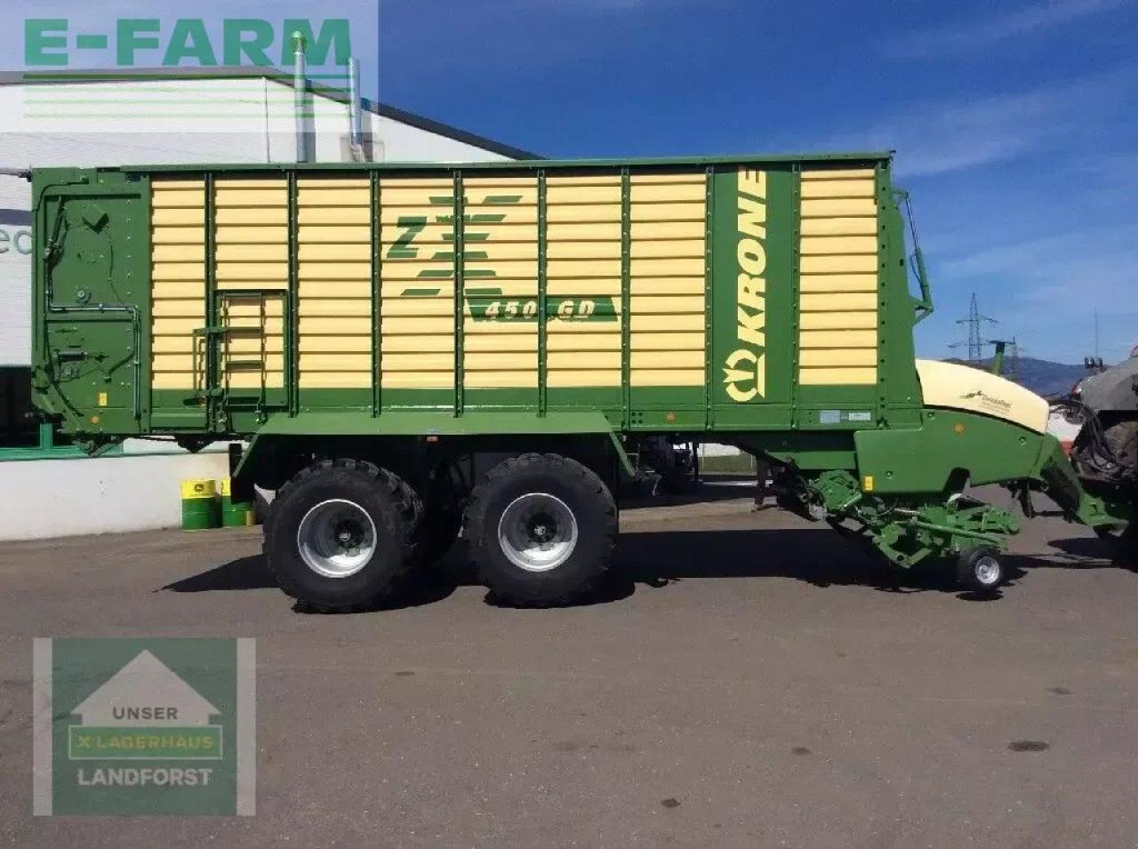 Krone zx 450 gd - Xe kéo tự chất hàng: hình 2 Krone zx 450 gd - Xe kéo tự chất hàng: hình 2