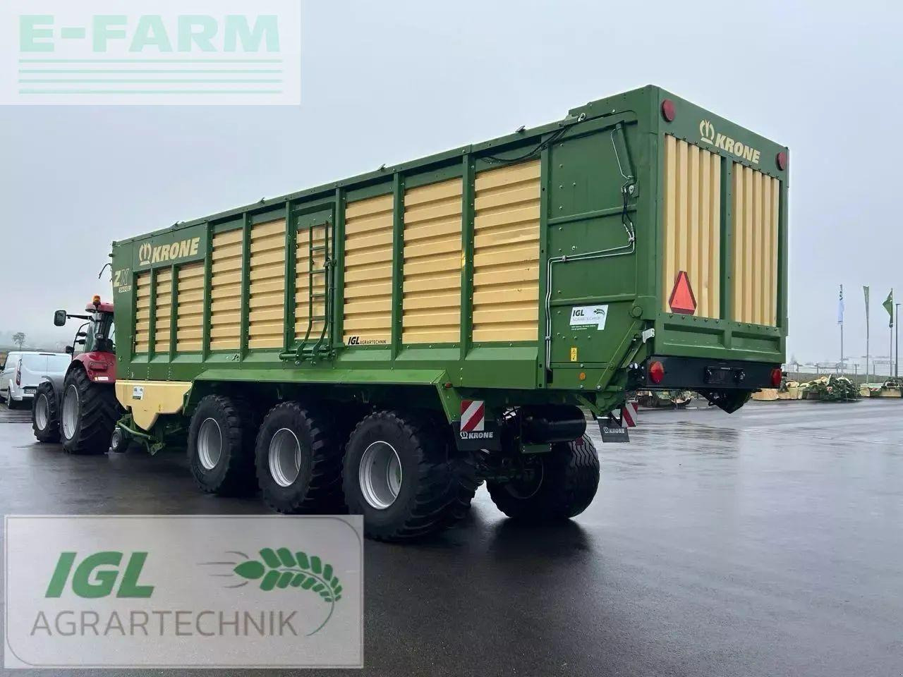 Xe kéo tự chất hàng Krone zx 560 gl: hình 12