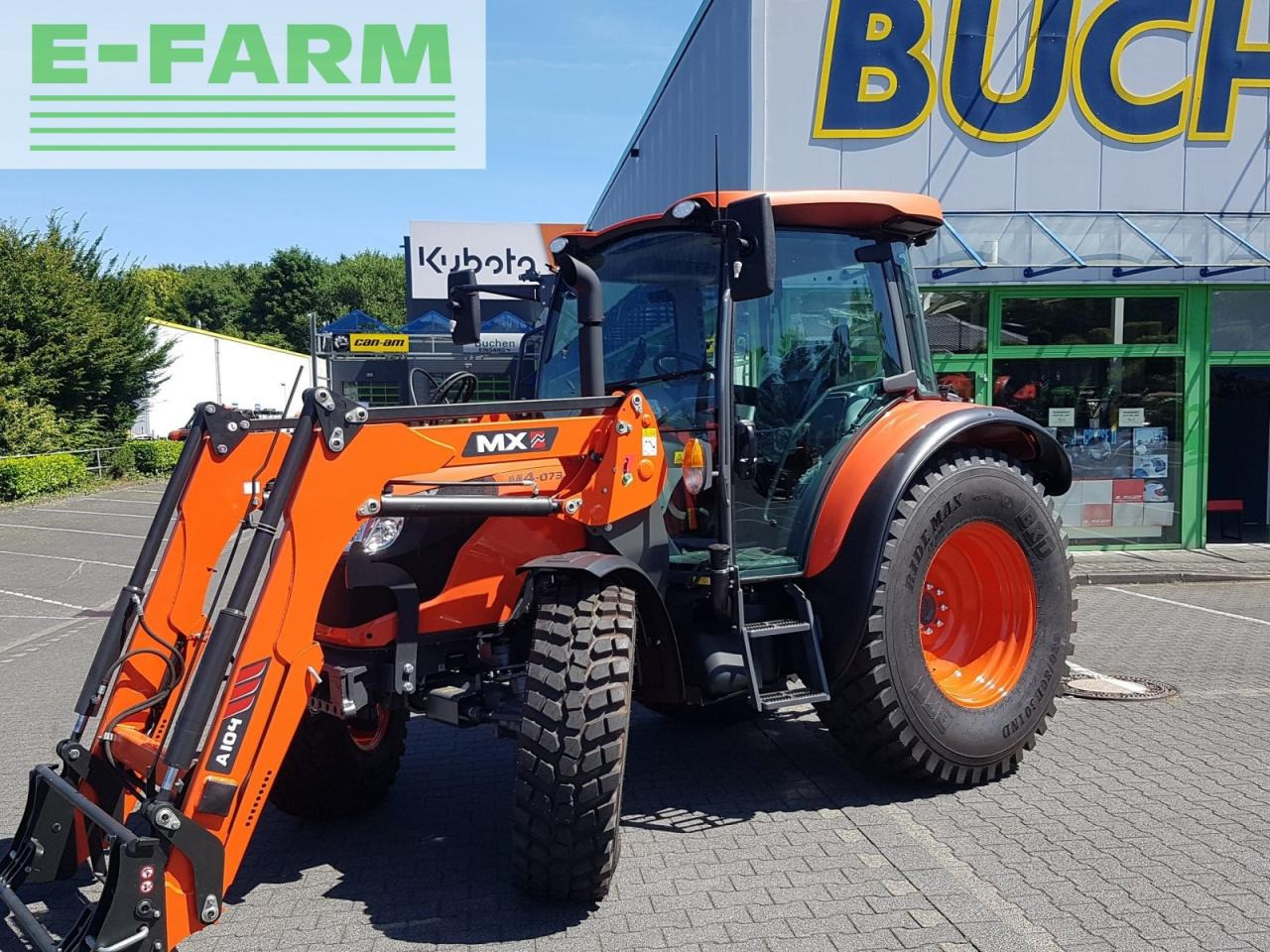 Máy cày Kubota m4073 cab: hình 8 Máy cày Kubota m4073 cab: hình 8