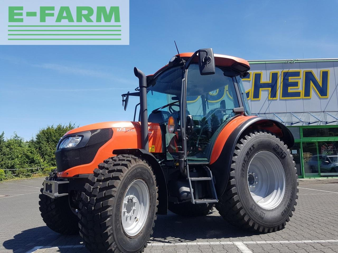 Máy cày Kubota m4073 cab: hình 6 Máy cày Kubota m4073 cab: hình 6