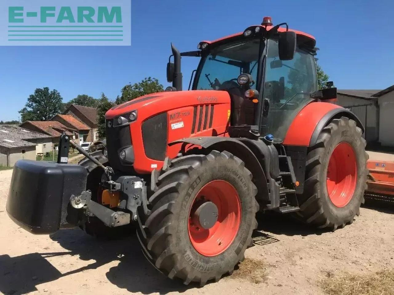 Kubota m7 153 premium - Máy cày: hình 2 Kubota m7 153 premium - Máy cày: hình 2