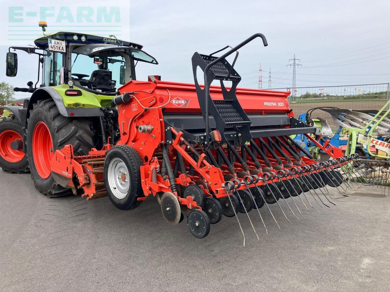 Kuhn hrb 302 + premia 300 - Máy gieo hạt liên hợp: hình 1 Kuhn hrb 302 + premia 300 - Máy gieo hạt liên hợp: hình 1