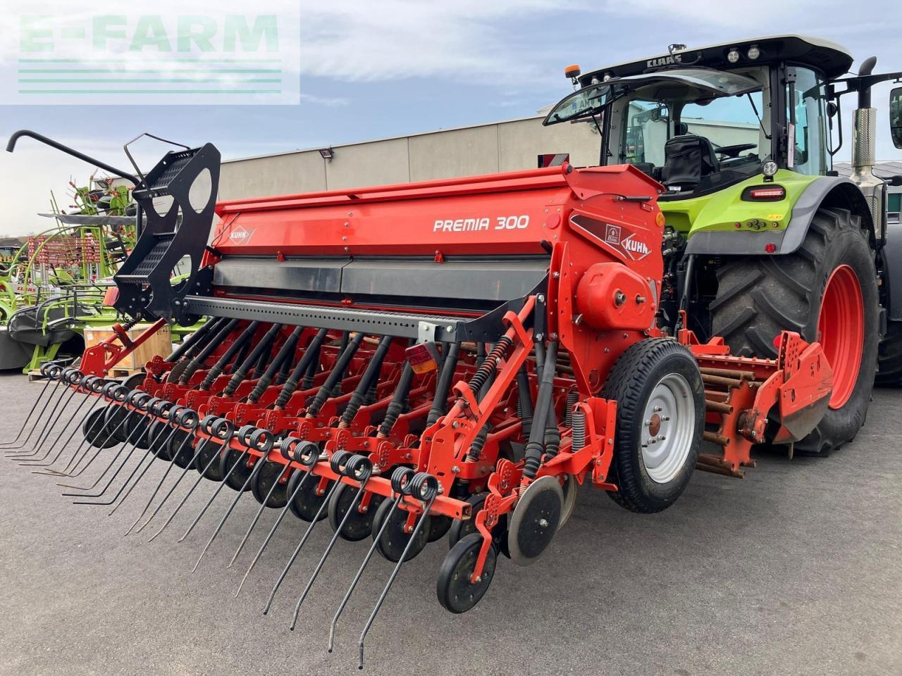 Kuhn hrb 302 + premia 300 - Máy gieo hạt liên hợp: hình 4 Kuhn hrb 302 + premia 300 - Máy gieo hạt liên hợp: hình 4