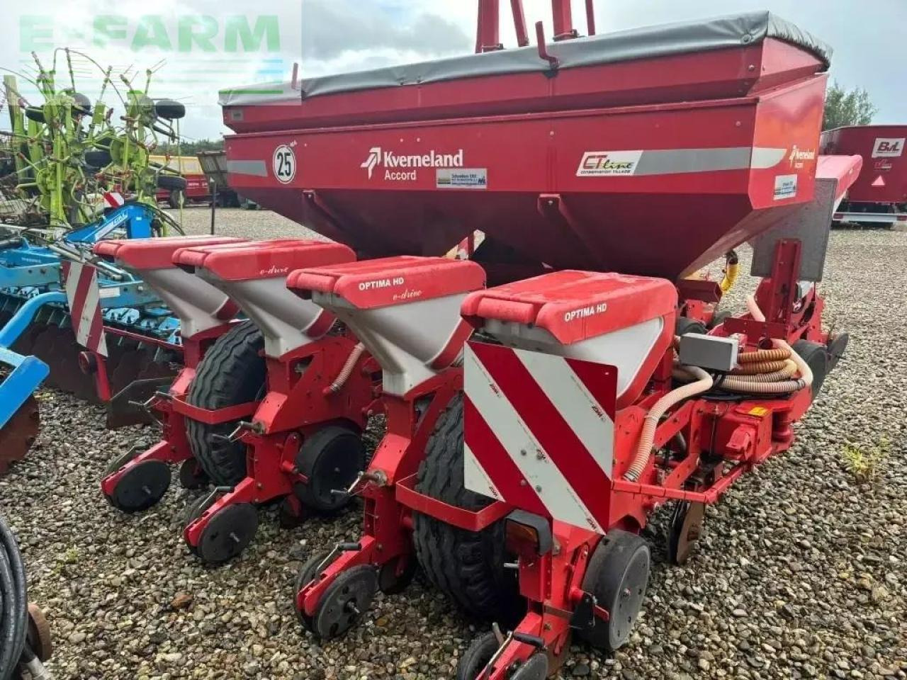 Kverneland e drive optima hd 8 rækket - Máy gieo hạt chính xác: hình 5 Kverneland e drive optima hd 8 rækket - Máy gieo hạt chính xác: hình 5