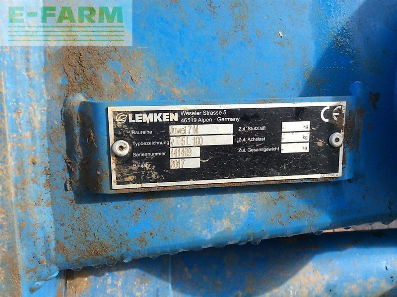 Lemken juwel 7 m - Cày: hình 4 Lemken juwel 7 m - Cày: hình 4