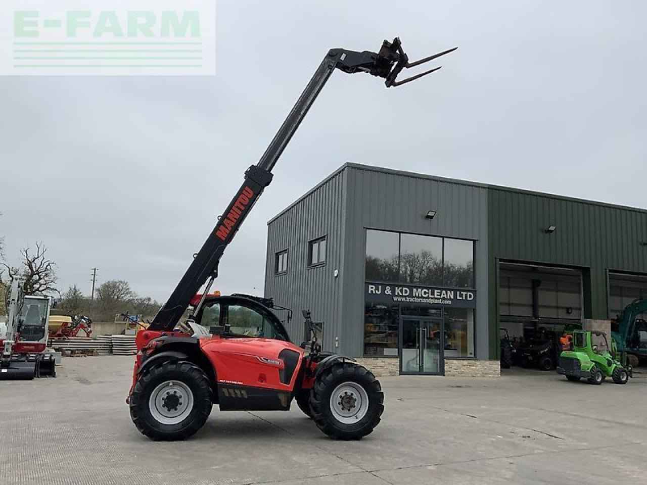 Manitou mlt 737-130. ps+ telehandler (st22265) - Xe nhấc hình viễn vọng kính: hình 1 Manitou mlt 737-130. ps+ telehandler (st22265) - Xe nhấc hình viễn vọng kính: hình 1