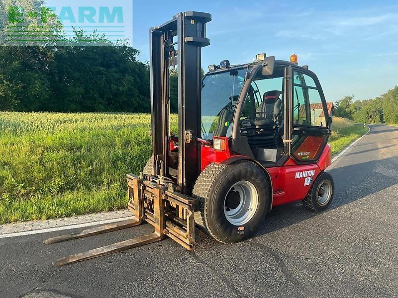 Xe nâng Manitou msi 40 t geländestapler mit kaup zinkenverstellgerät 4,8 t: hình 10