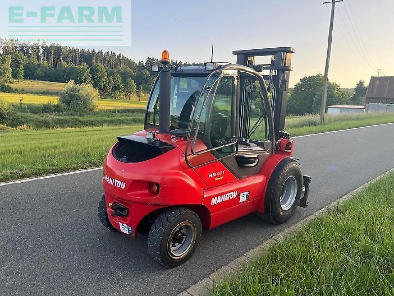 Xe nâng Manitou msi 40 t geländestapler mit kaup zinkenverstellgerät 4,8 t: hình 18