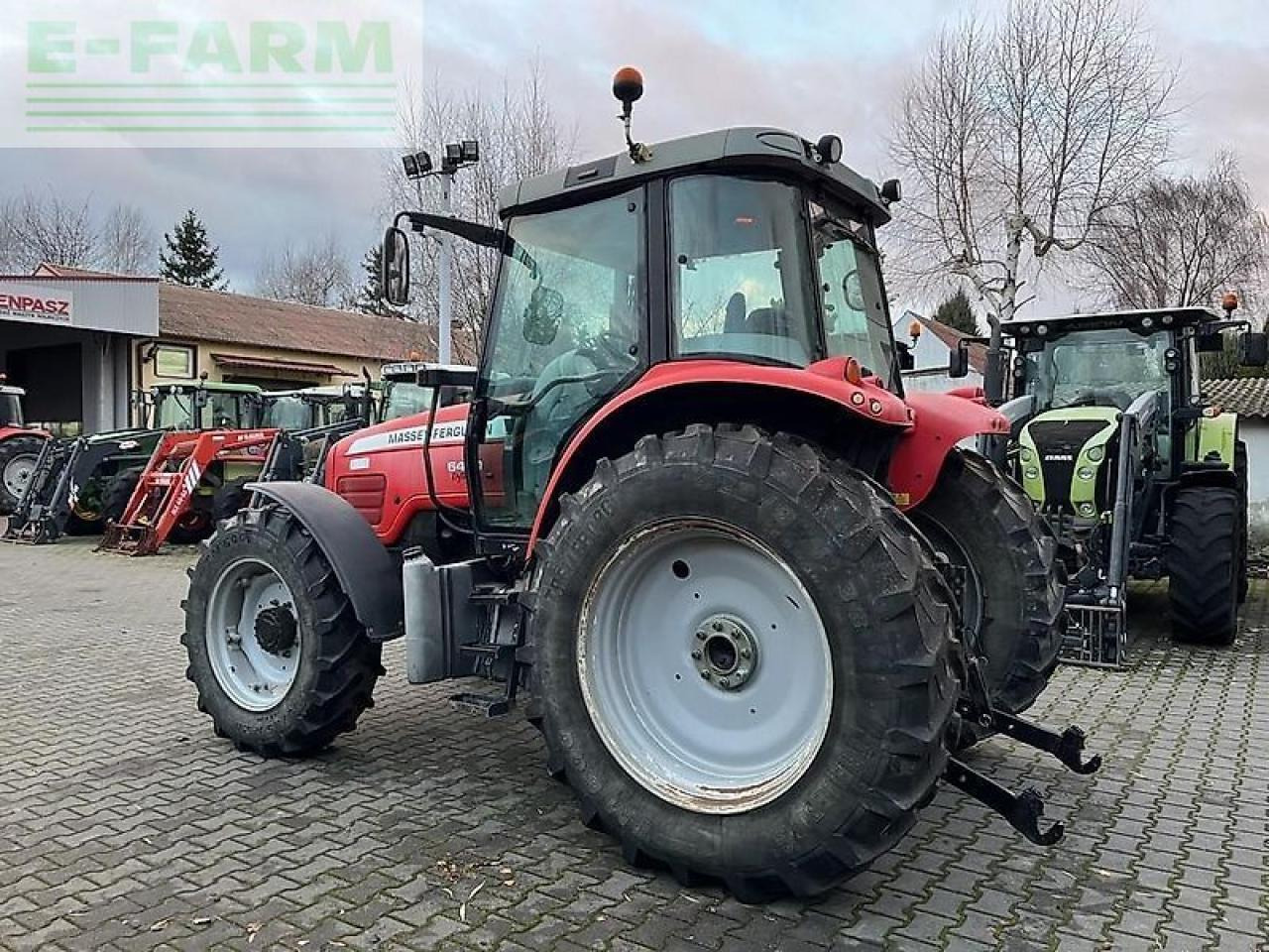 Máy cày Massey Ferguson 6460 dyna-6: hình 8