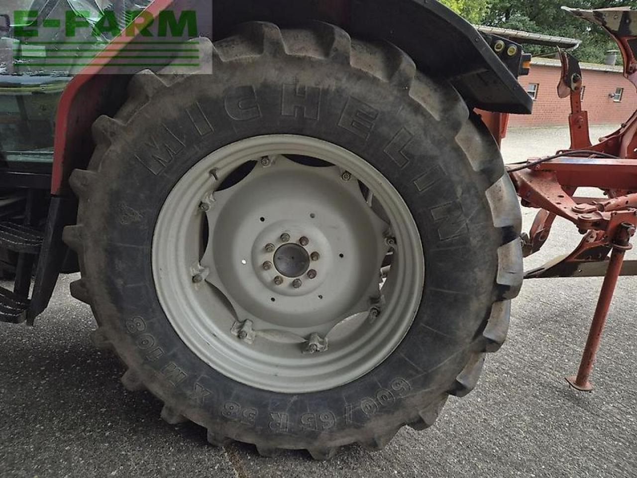 Máy cày Massey Ferguson mf 6180 dynashift: hình 6