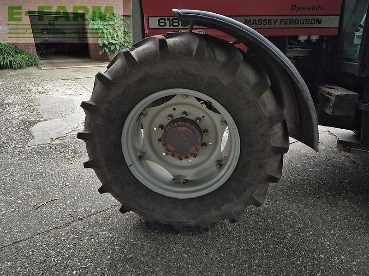 Máy cày Massey Ferguson mf 6180 dynashift: hình 7