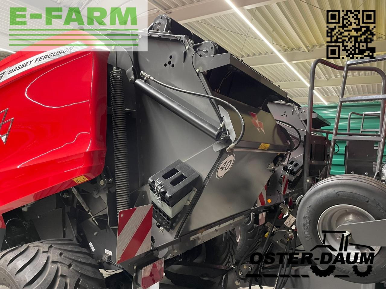 Máy đóng kiện vuông Massey Ferguson rb 4160 v xtra cut 13 messer: hình 7