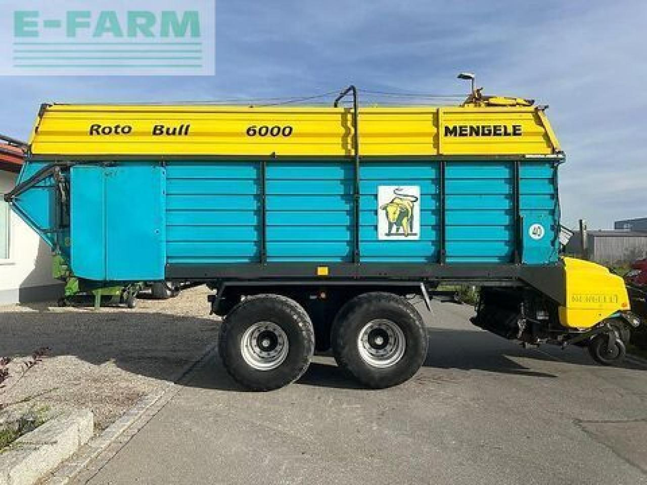 Toa kéo nhỏng/ Xe đổ Mengele rotobull 6000/2 mit 700/45-22,5 bereifung und na: hình 9