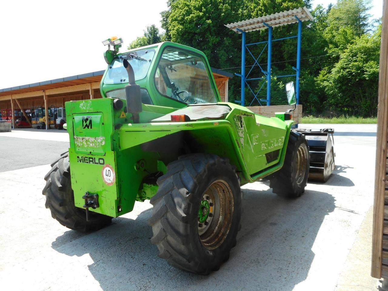 Merlo p33.7kt mit schaufel + greiferschaufel + gabel - Xe nhấc hình viễn vọng kính: hình 4 Merlo p33.7kt mit schaufel + greiferschaufel + gabel - Xe nhấc hình viễn vọng kính: hình 4